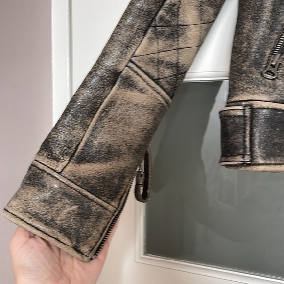 Luella Bartley for Target Genuine Leather Motorcycle Jacket - Picture 5 of 8